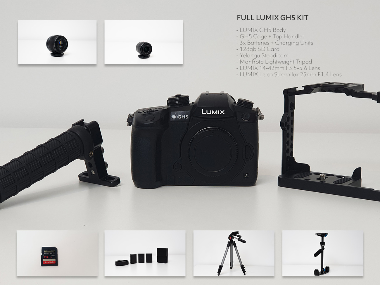 Lumix gh5 (full bundle)