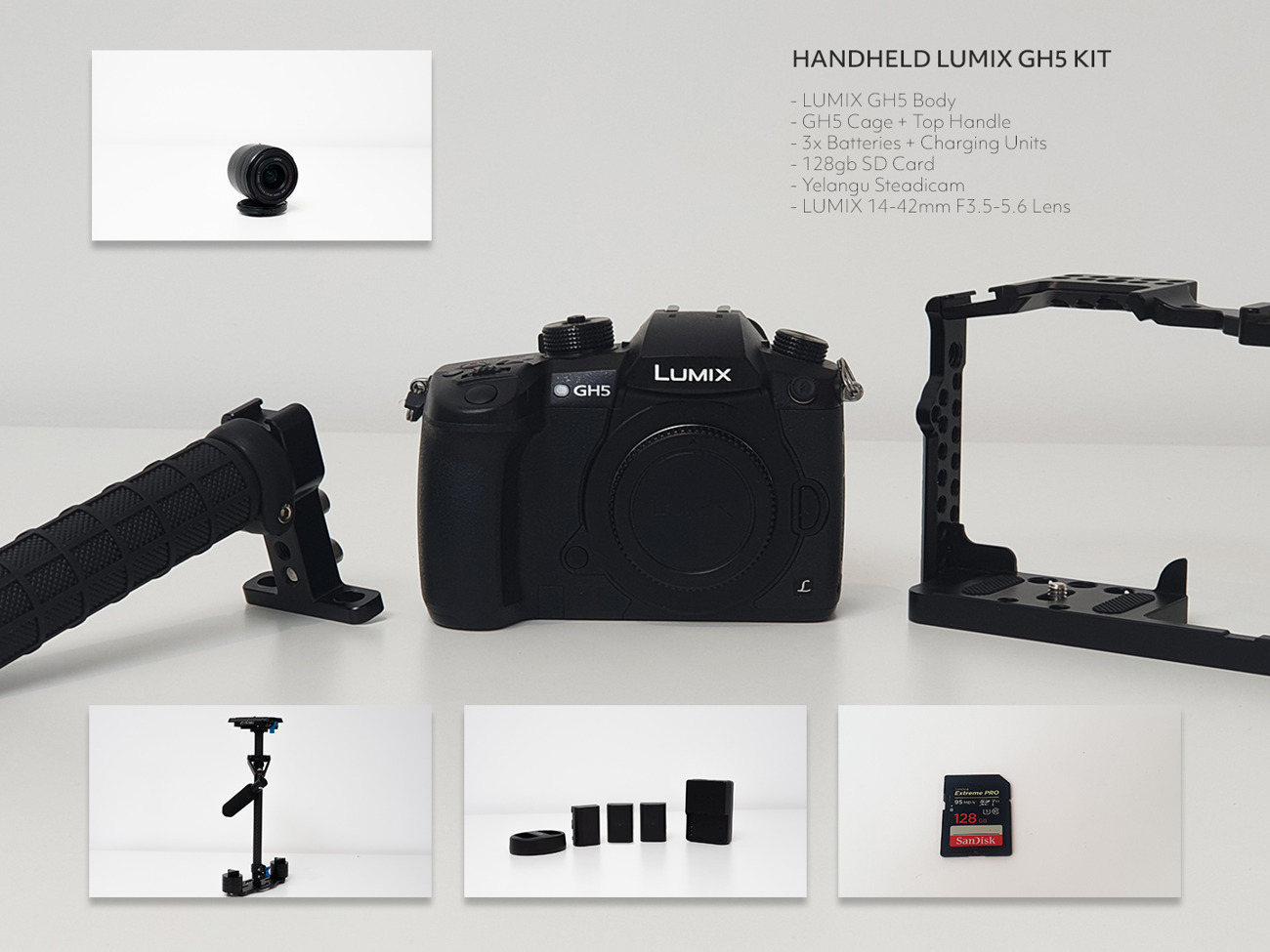 Lumix gh5 (handheld bundle)