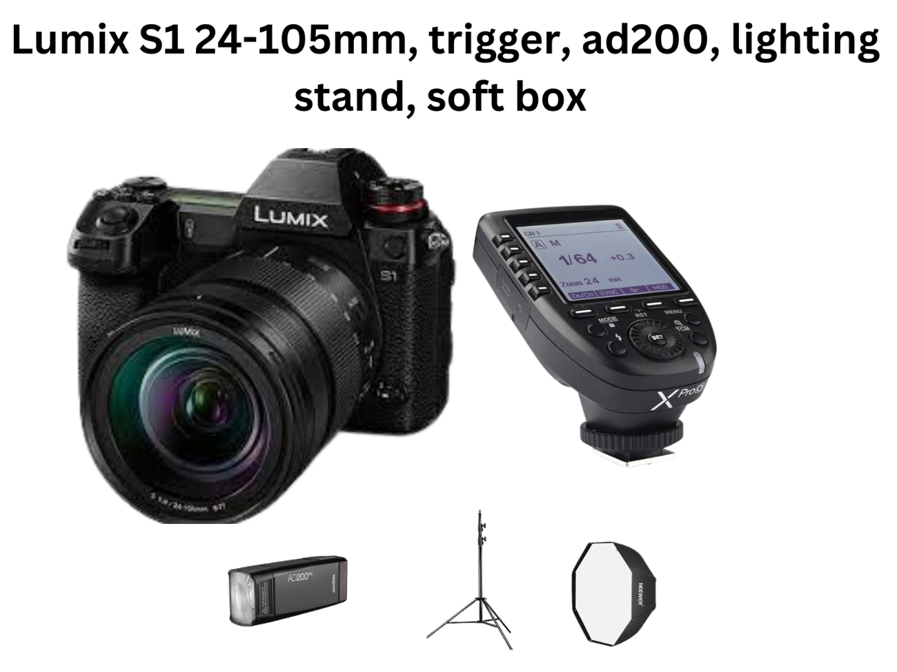 Lumix s1 photography package