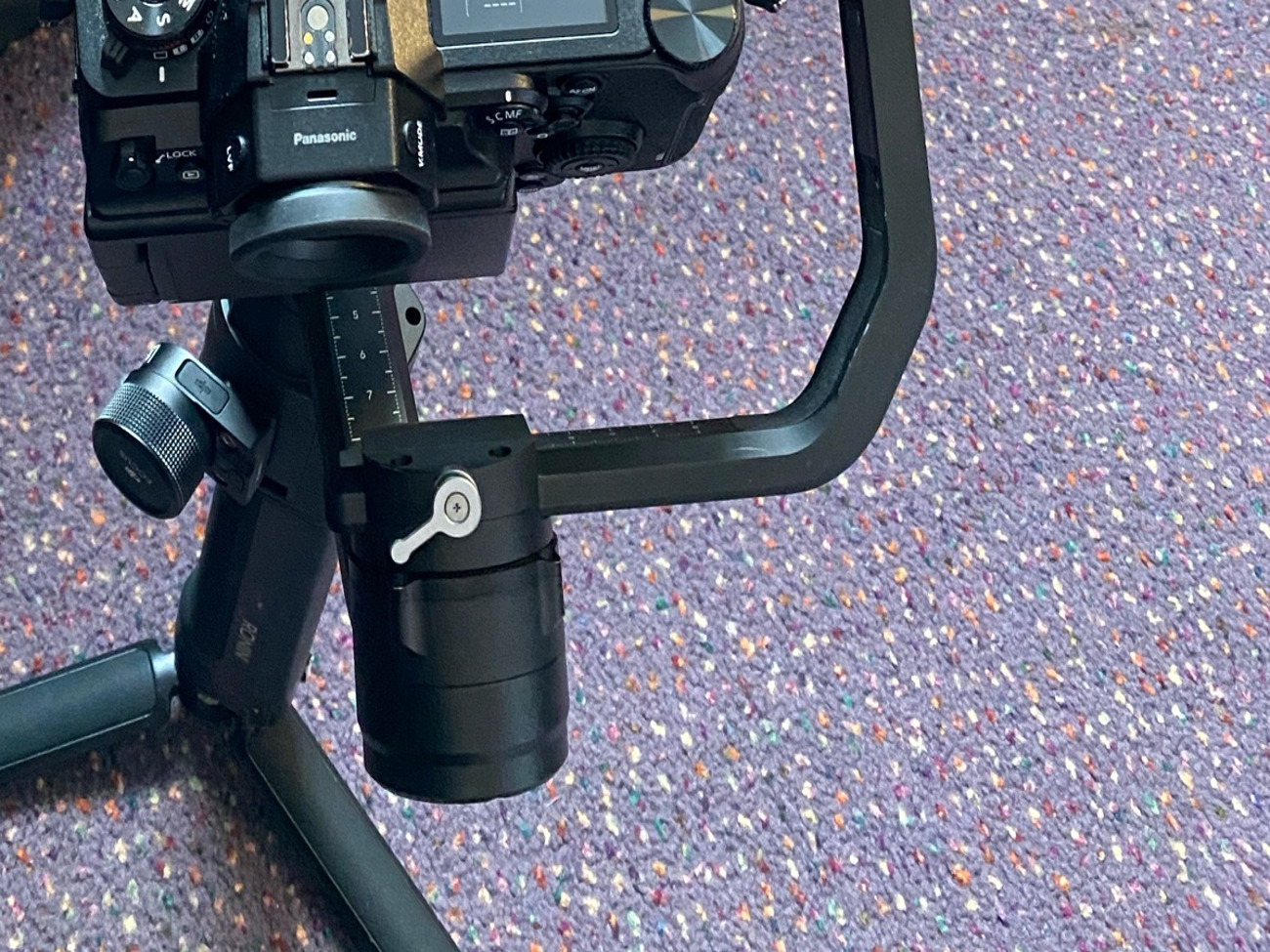 Lumix s1h + canon lens 24-70