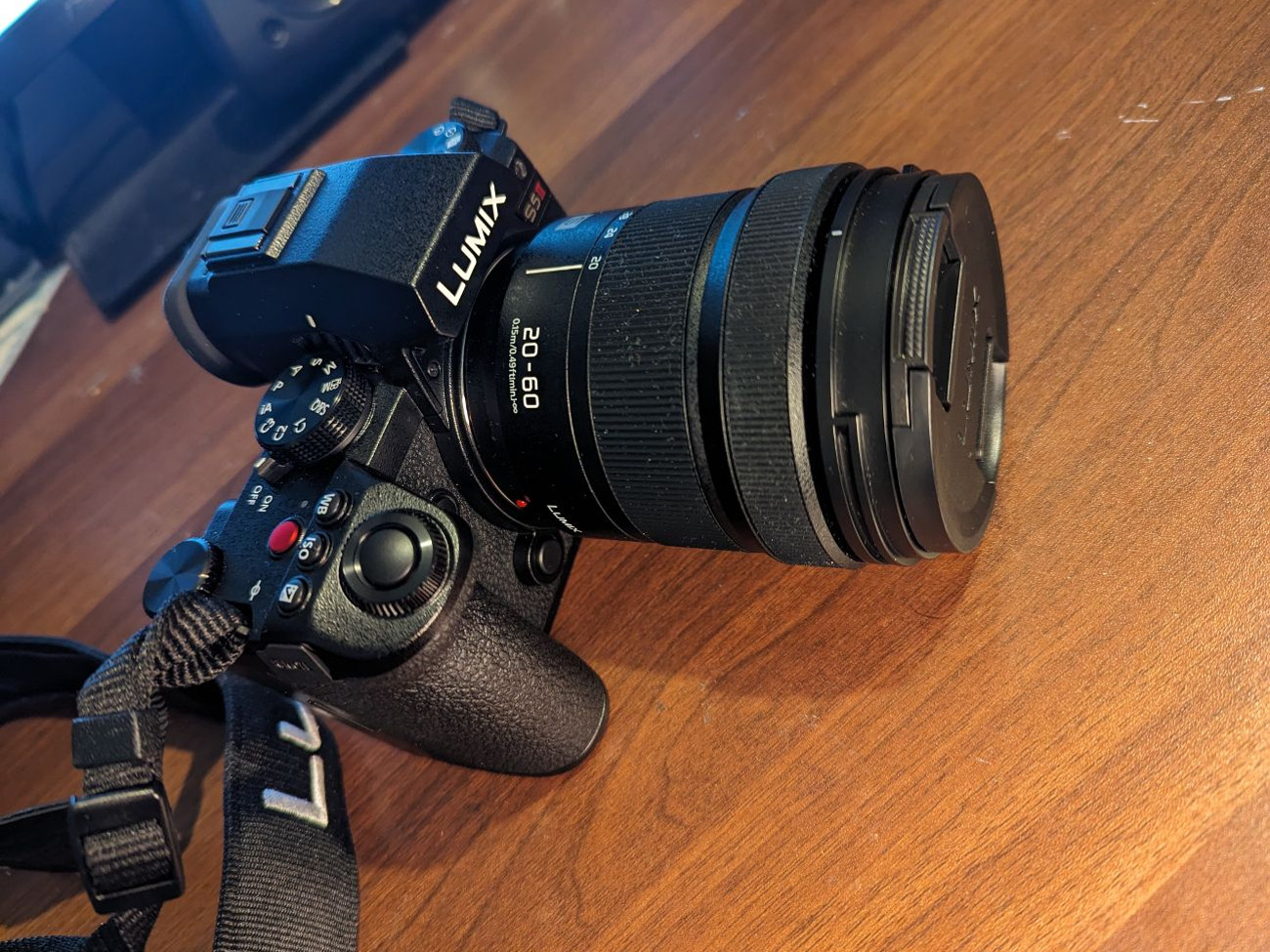 Lumix s5ii with 20-60mm lens 