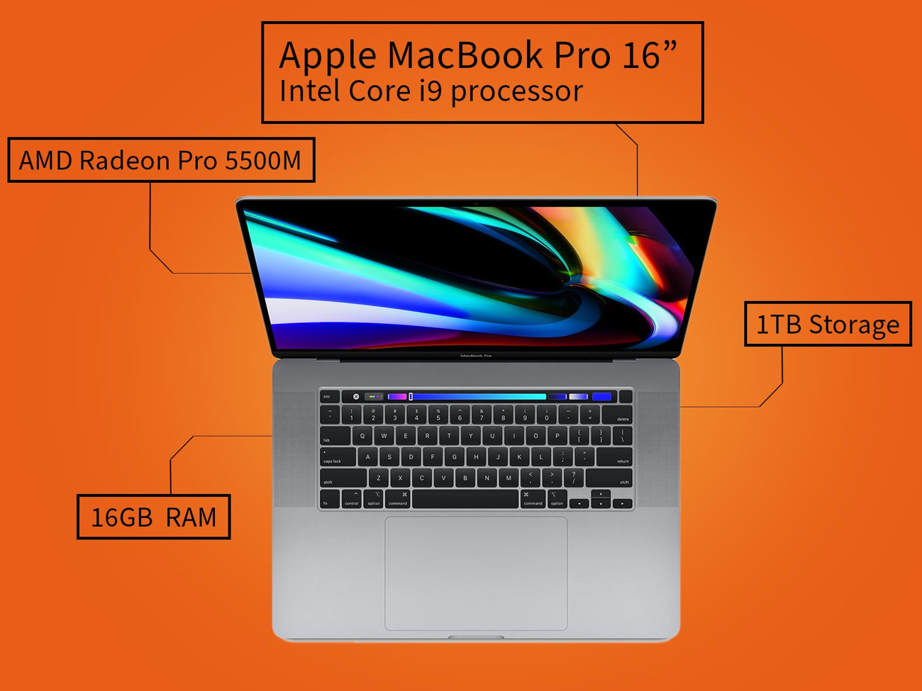 Macbook pro 16" - laptop apple computer