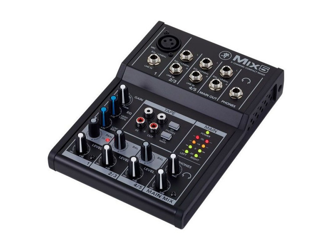 Mackie mix5 audio mixer