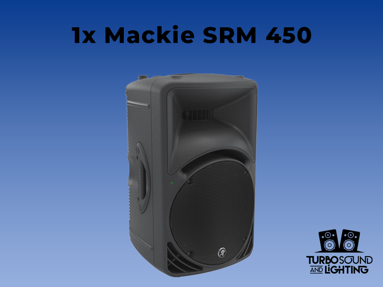 Mackie srm 450 active speaker