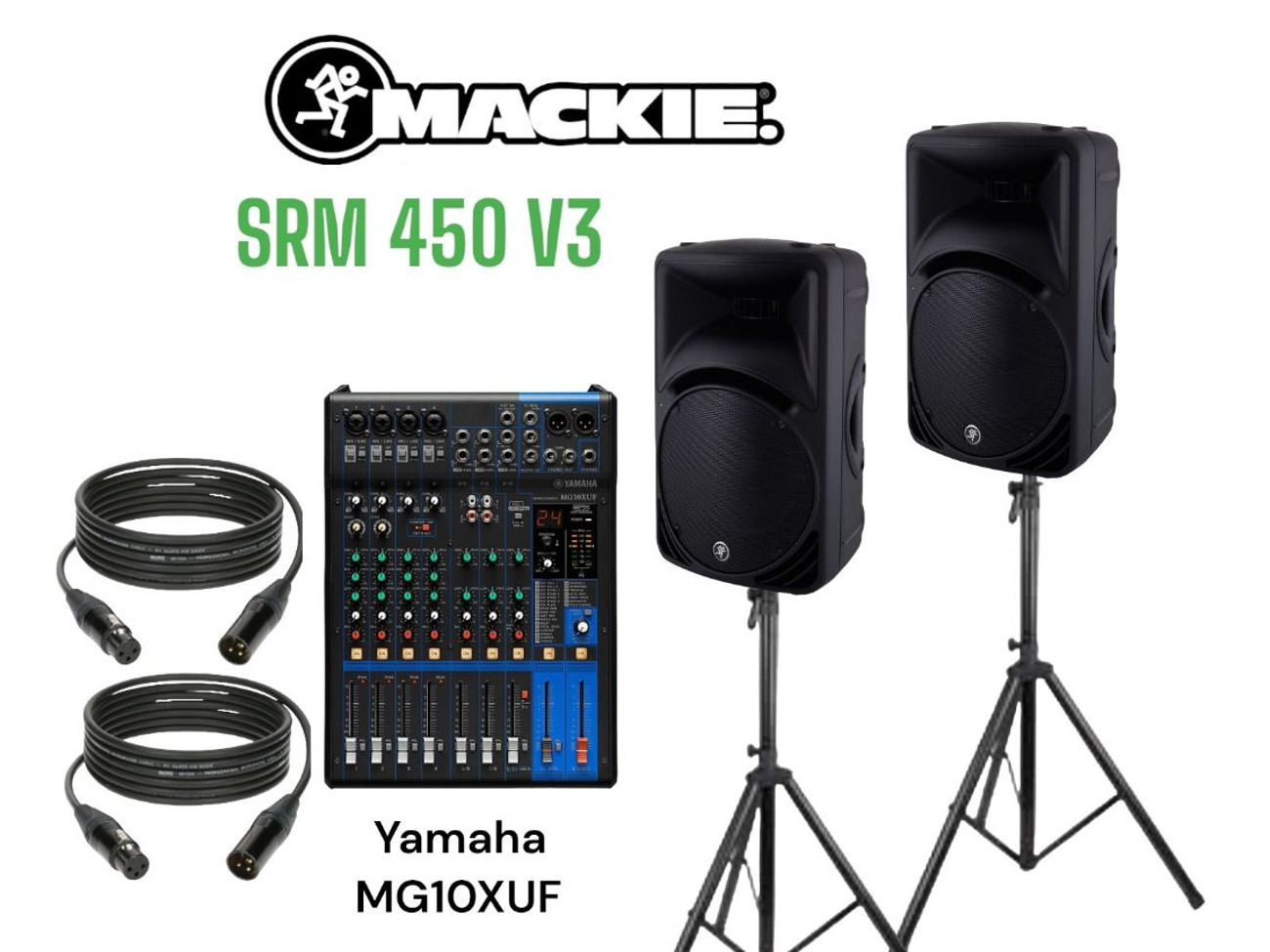 Paket Sound System Mackie Rent Mackie SRM 450 V3 Speaker Pa System