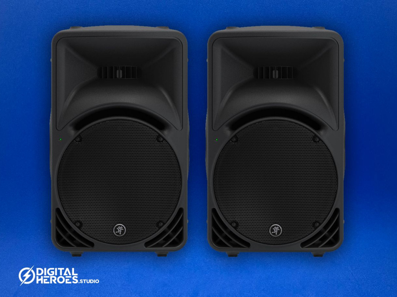Mackie srm450 v3 (pair) 2000w sound system pa dj speakers
