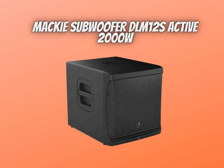 Mackie subwoofer dlm12s active 2000w