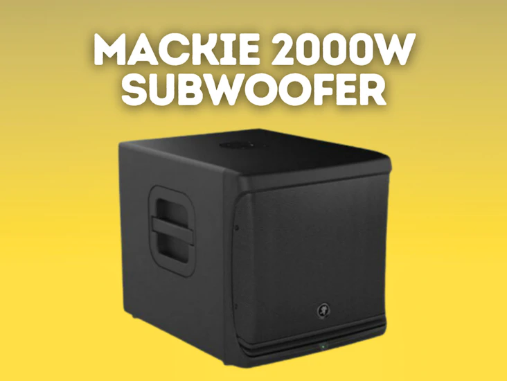 Mackie subwoofer dlm12s active pa - active bass bin 2000w