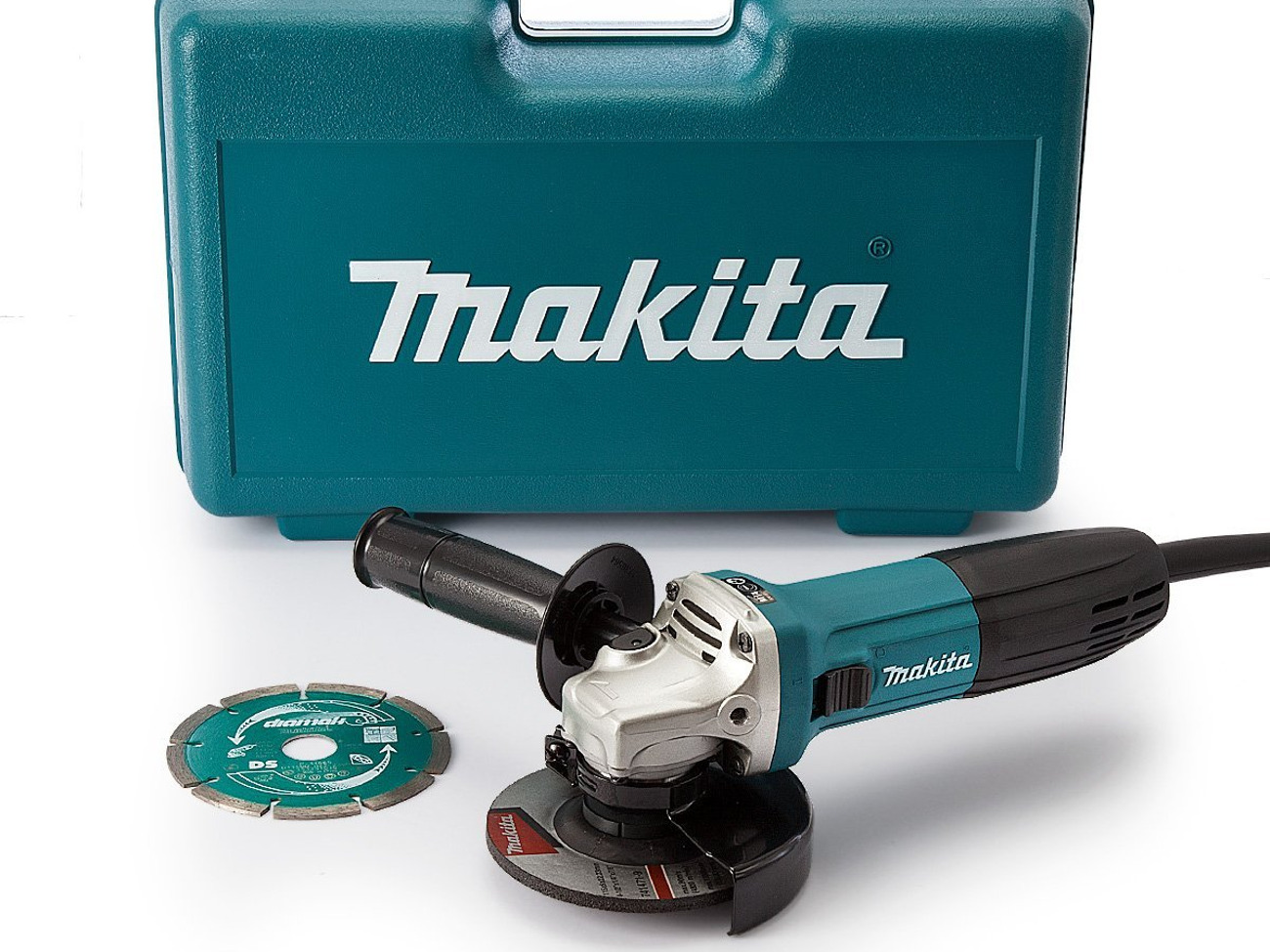 Makita ga4530rkd angle grinder, 115 mm, 720 w