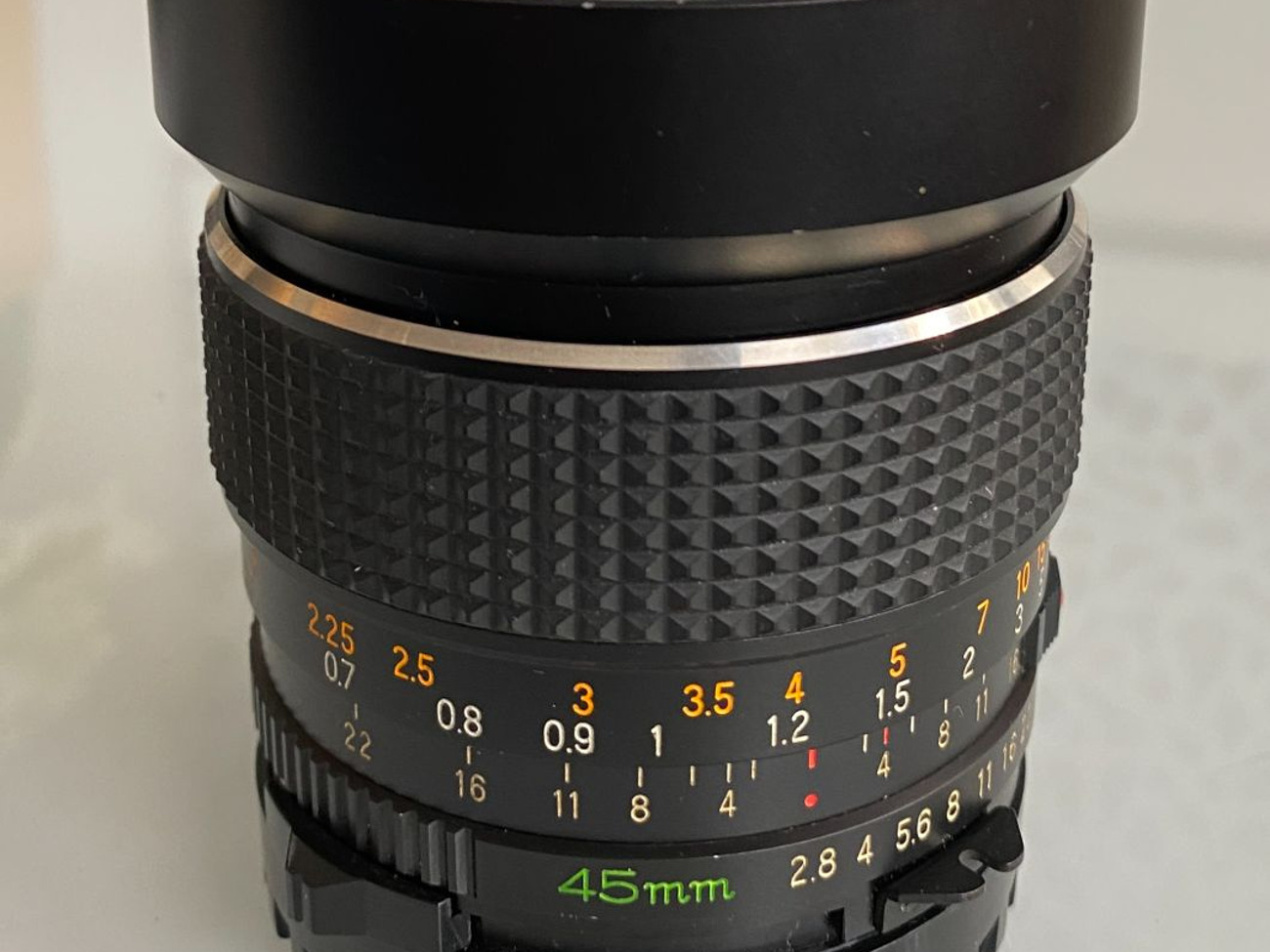 Mamiya 45mm f2.8 lens for mamiya 645 medium format or similar