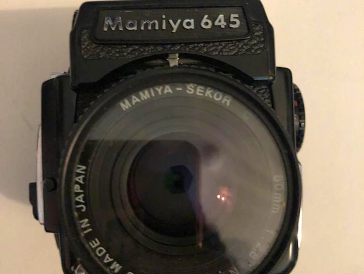 Mamiya 645 1000s + 80mm 2.8 sekor lens kit