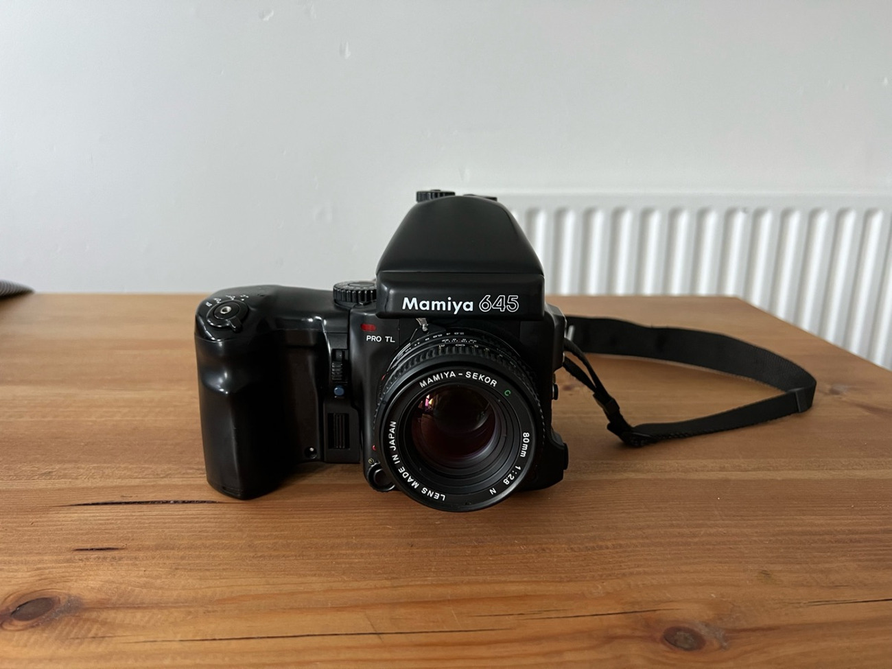Mamiya 645 pro-tl with 80mm 2.8 lens 