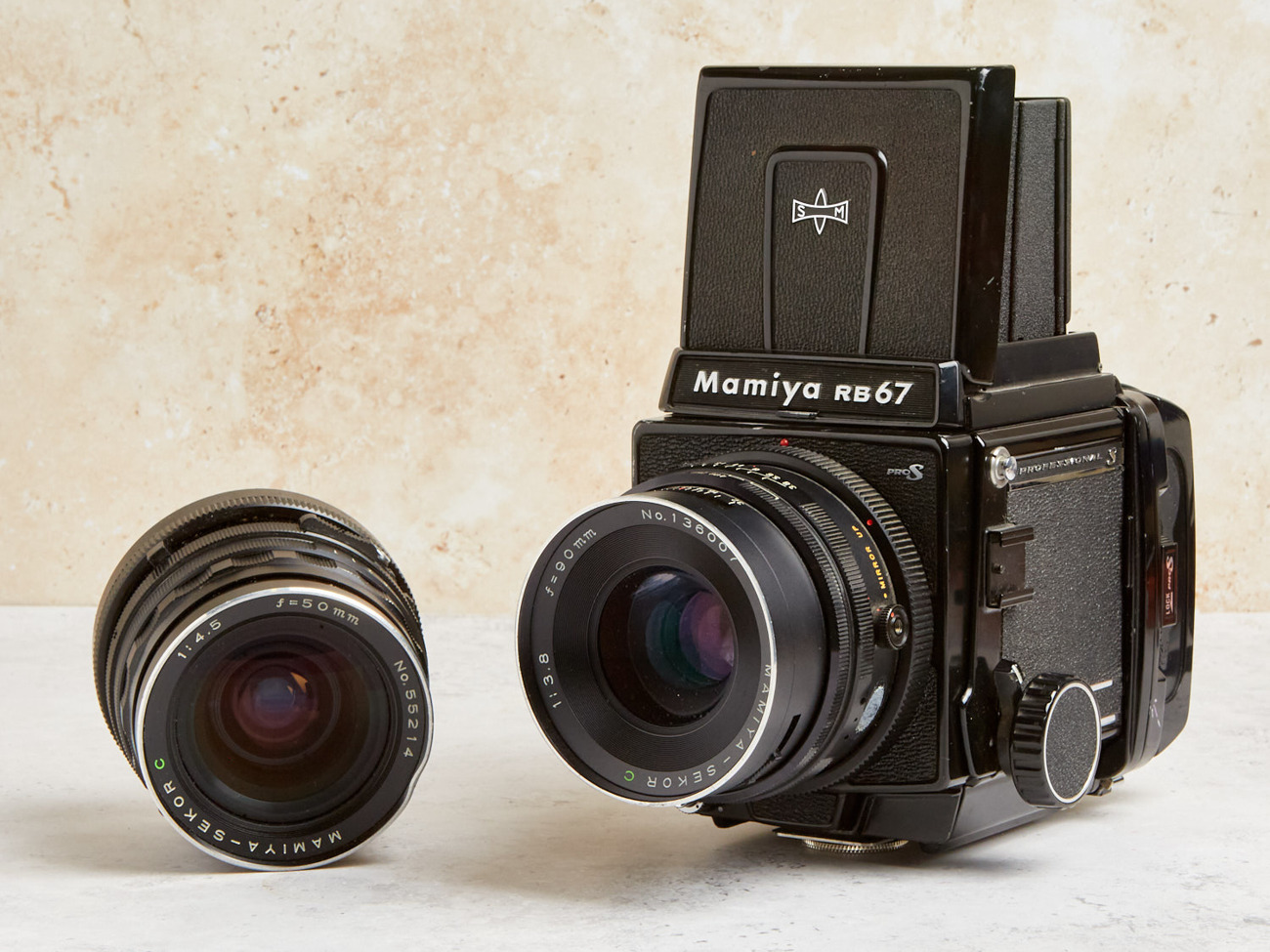 Mamiya Sekor C 50mm f/4.5 マミヤ RB67 Pro S SD用 MF 広角 中