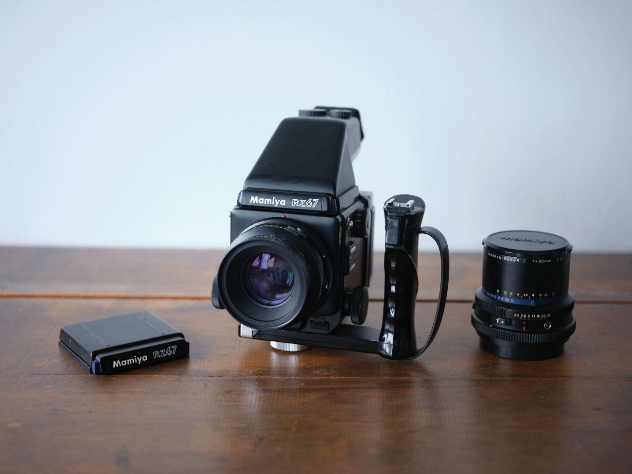 Rent Mamiya RZ67 Medium Format Kit 110mm, 50mm Prism Finder