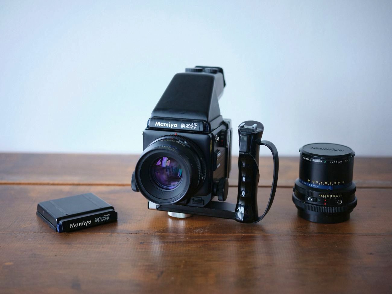 Rent Mamiya RZ67 Medium Format Kit 110mm, 50mm Prism Finder