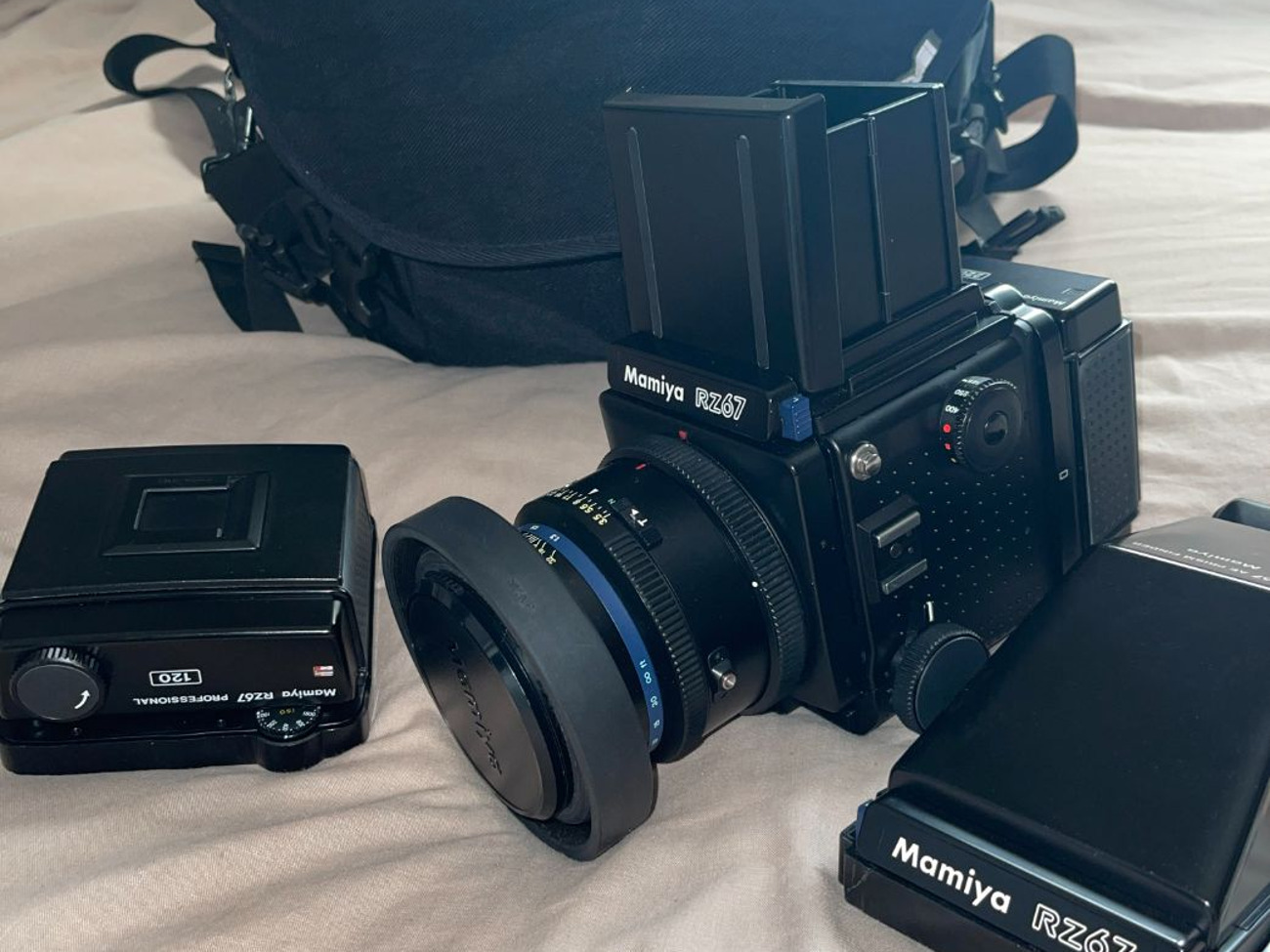 Mamiya rz67 with 127mm lens