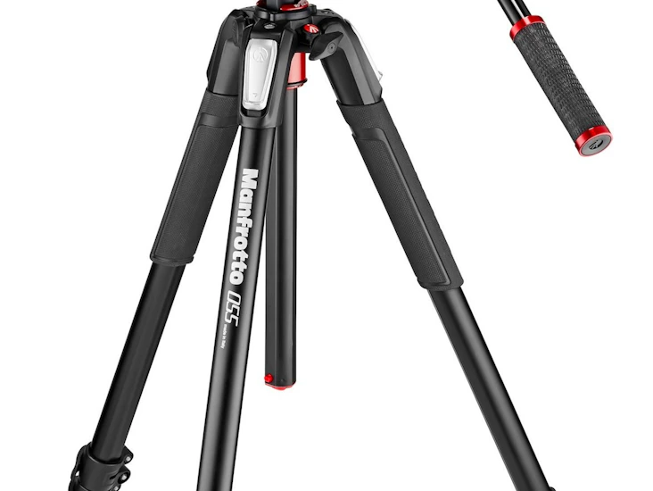 Manfrotto 055 tripod with 502 fluid head