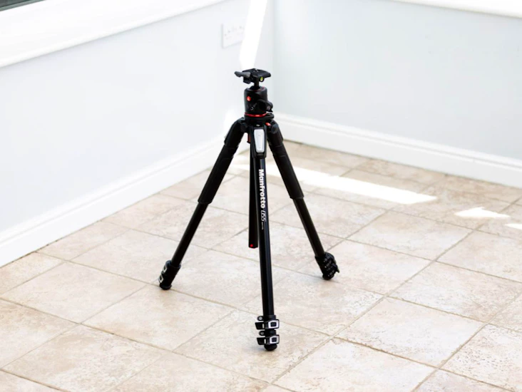 Manfrotto 055 tripod with xpro ball head