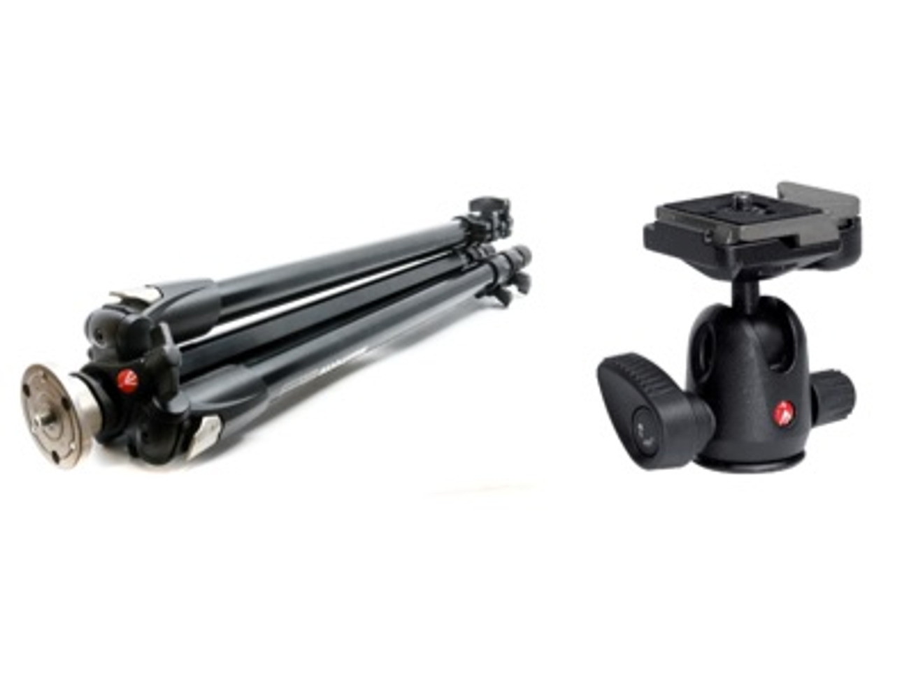 Manfrotto 055xdb tripod + manfrotto 496rc2 compact ball head