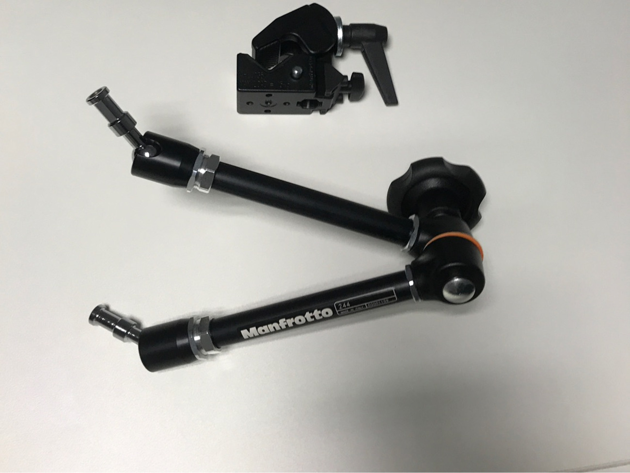 Manfrotto 244 magic / friction arm + super clamp