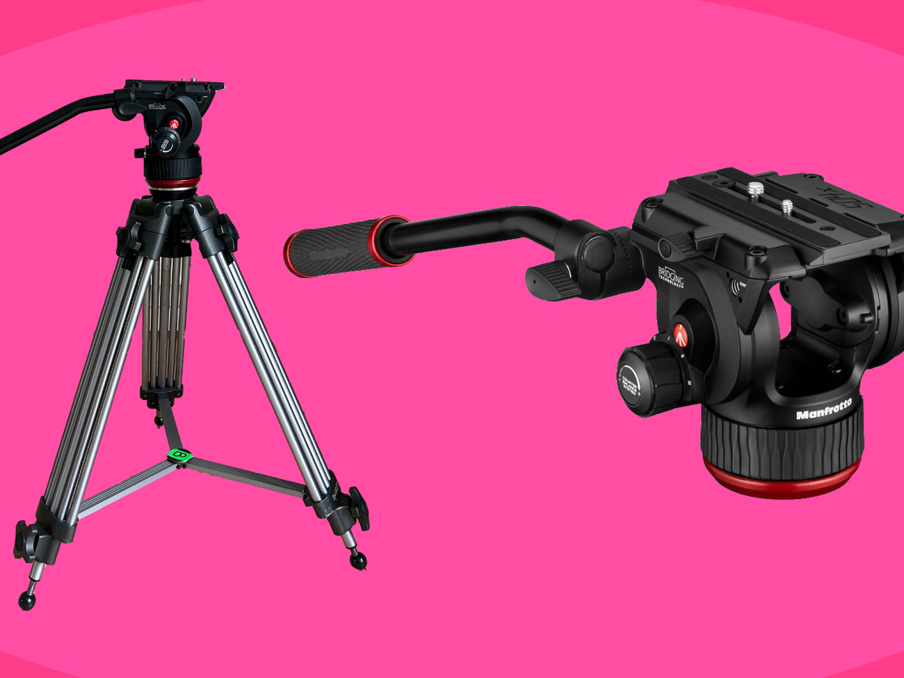 Manfrotto 504x fluid tripod 