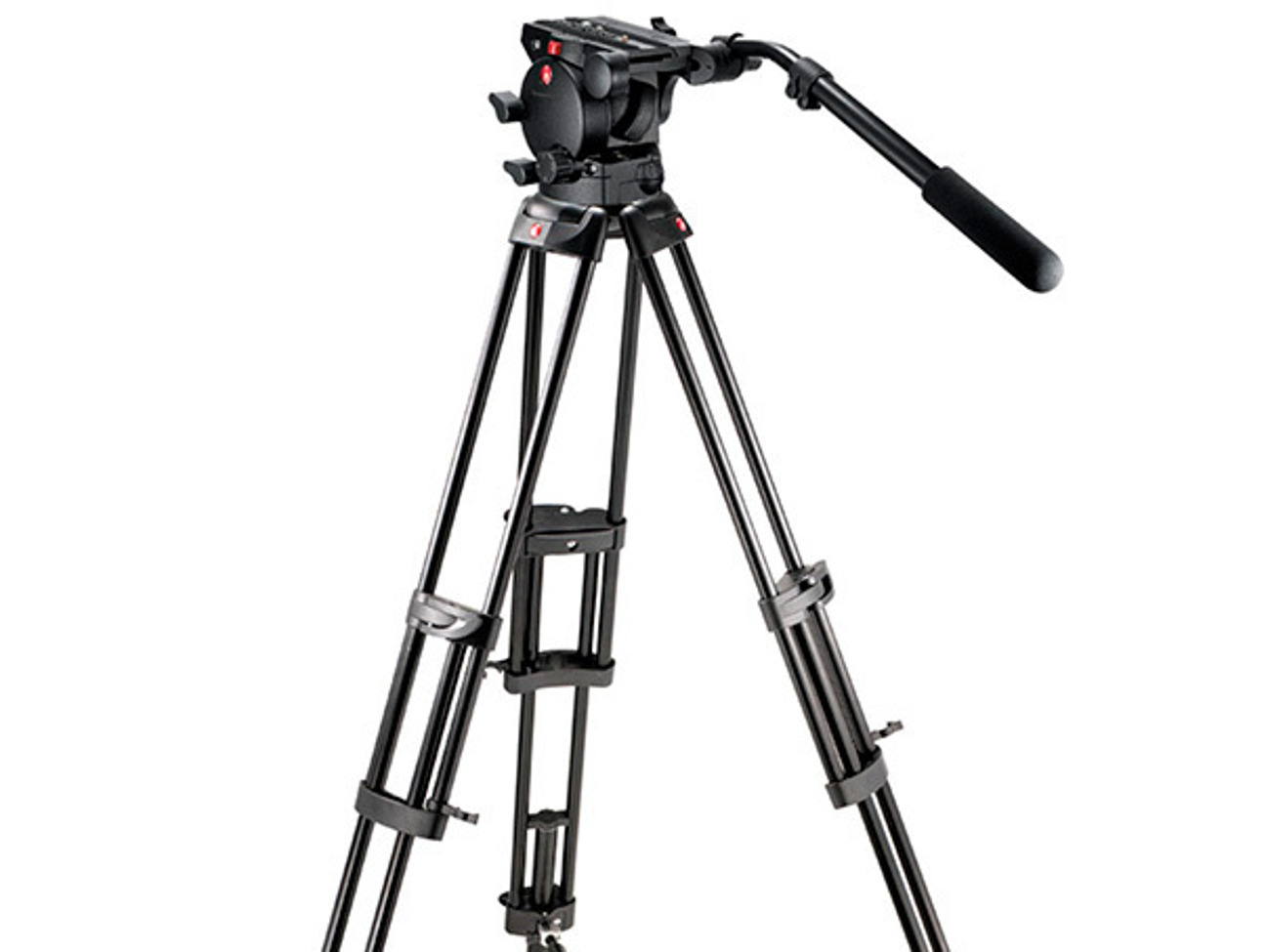 Manfrotto 526 professional fluid head tripod 