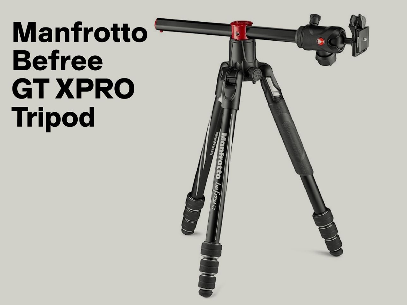 Manfrotto befree gt xpro aluminium tripod