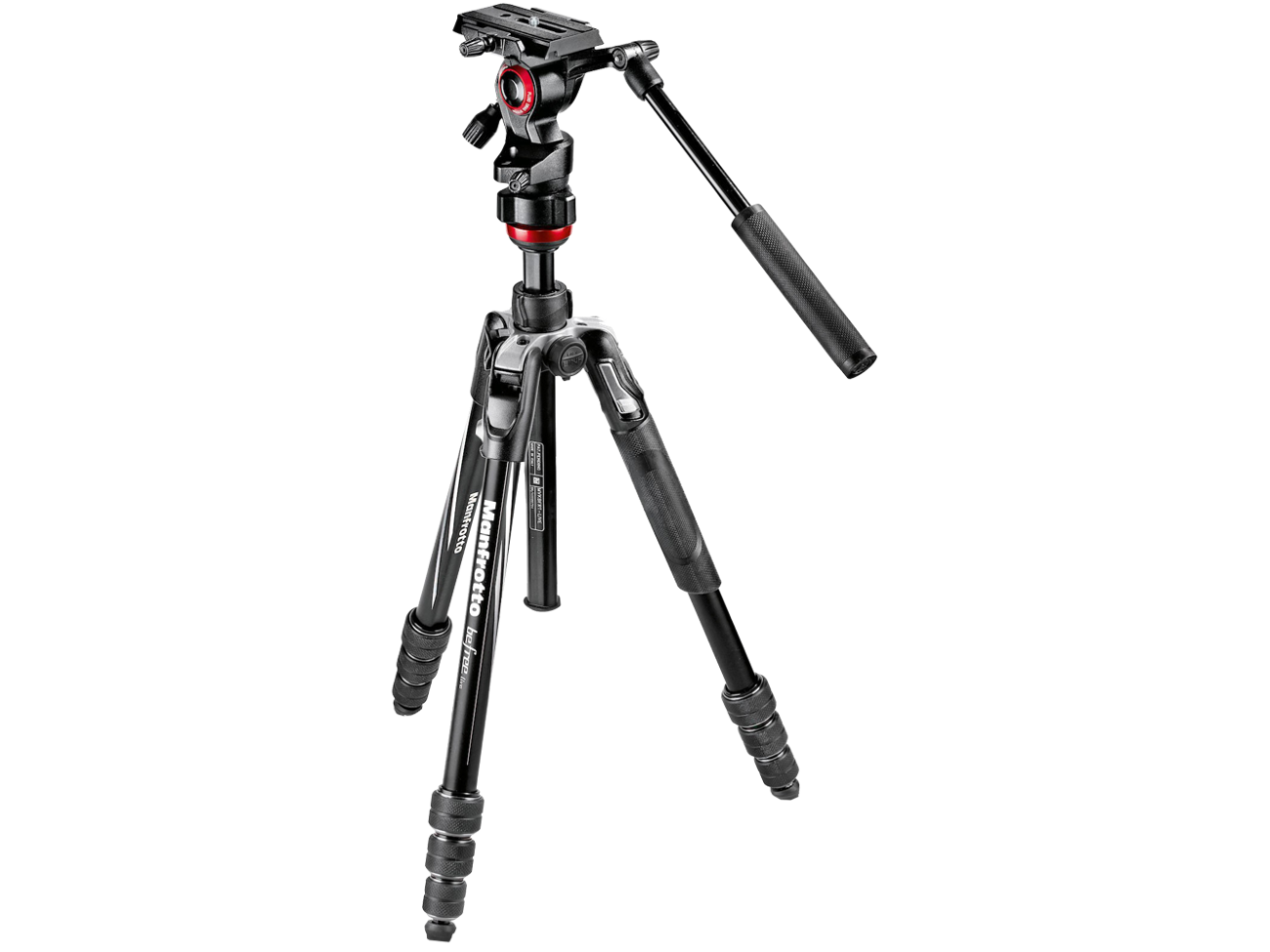Manfrotto befree live aluminium tripod with video head - twist