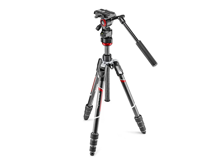 Manfrotto befree live carbon fibre tripod with video head