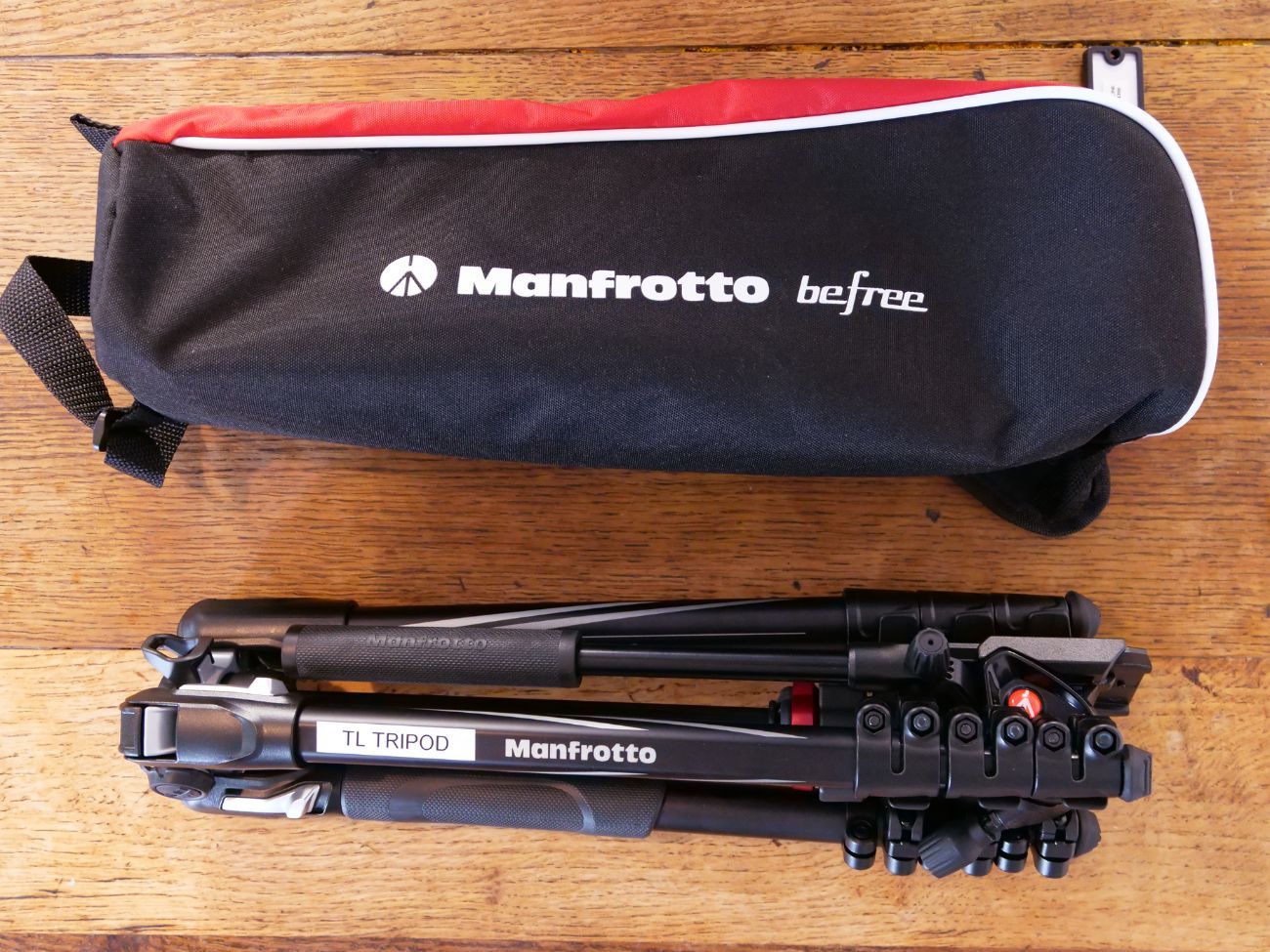 Manfrotto befree live video tripod