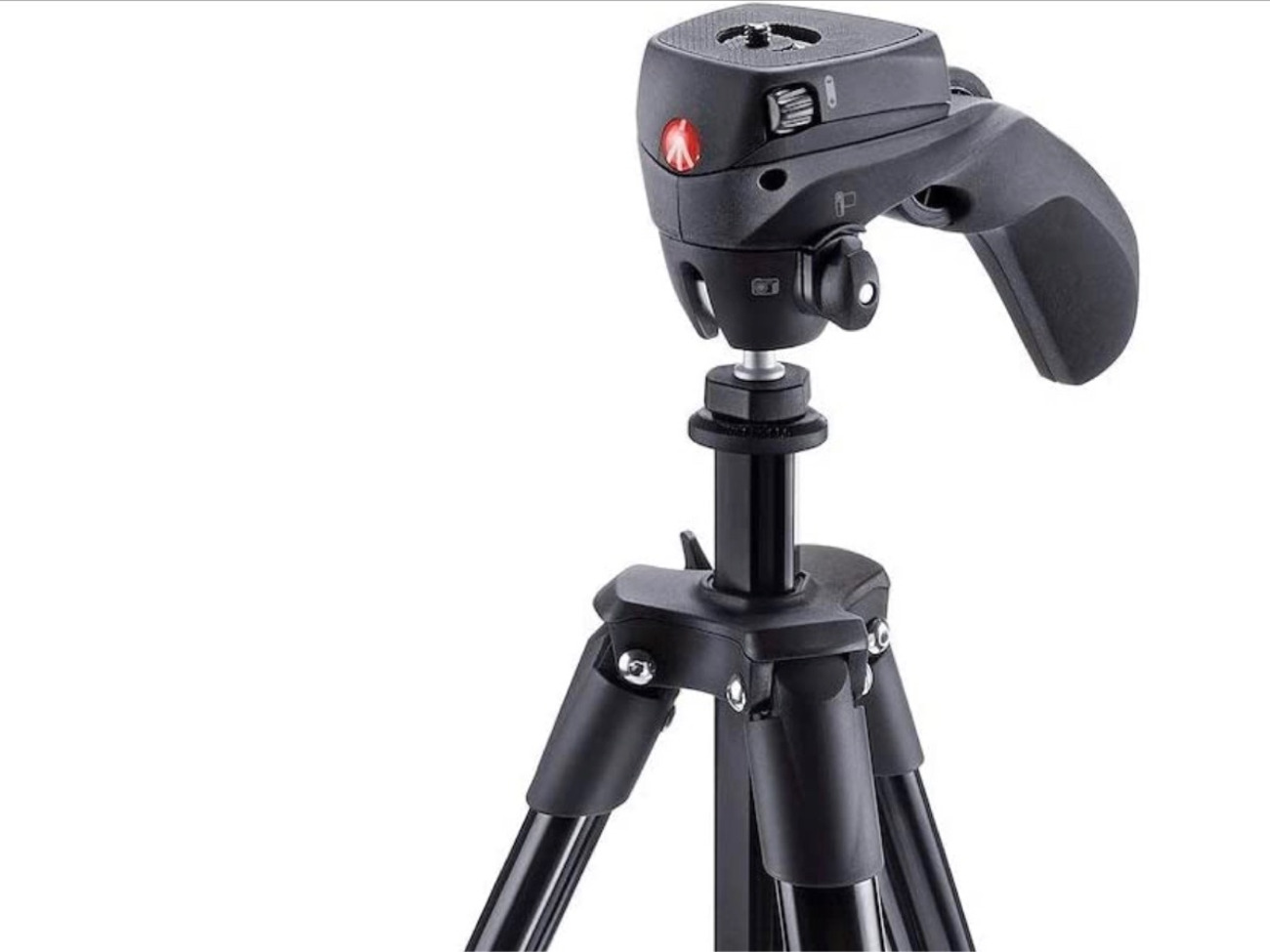 Manfrotto camera tripod - black