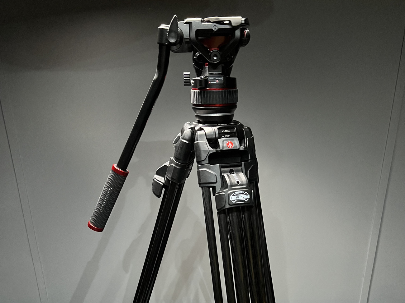 Manfrotto carbon fibre camera tripod