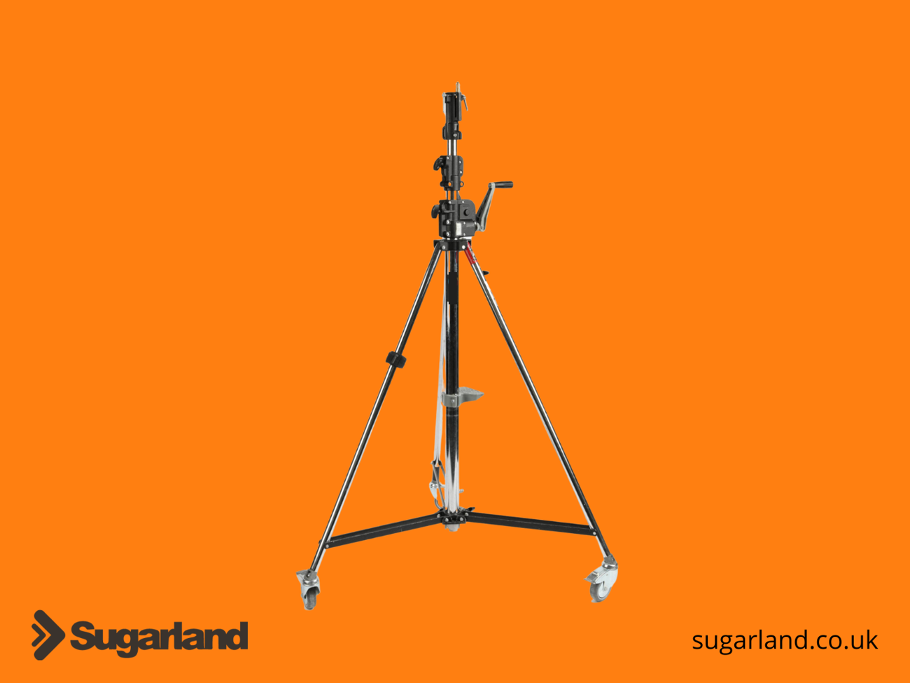 Manfrotto single wind up lighting stand