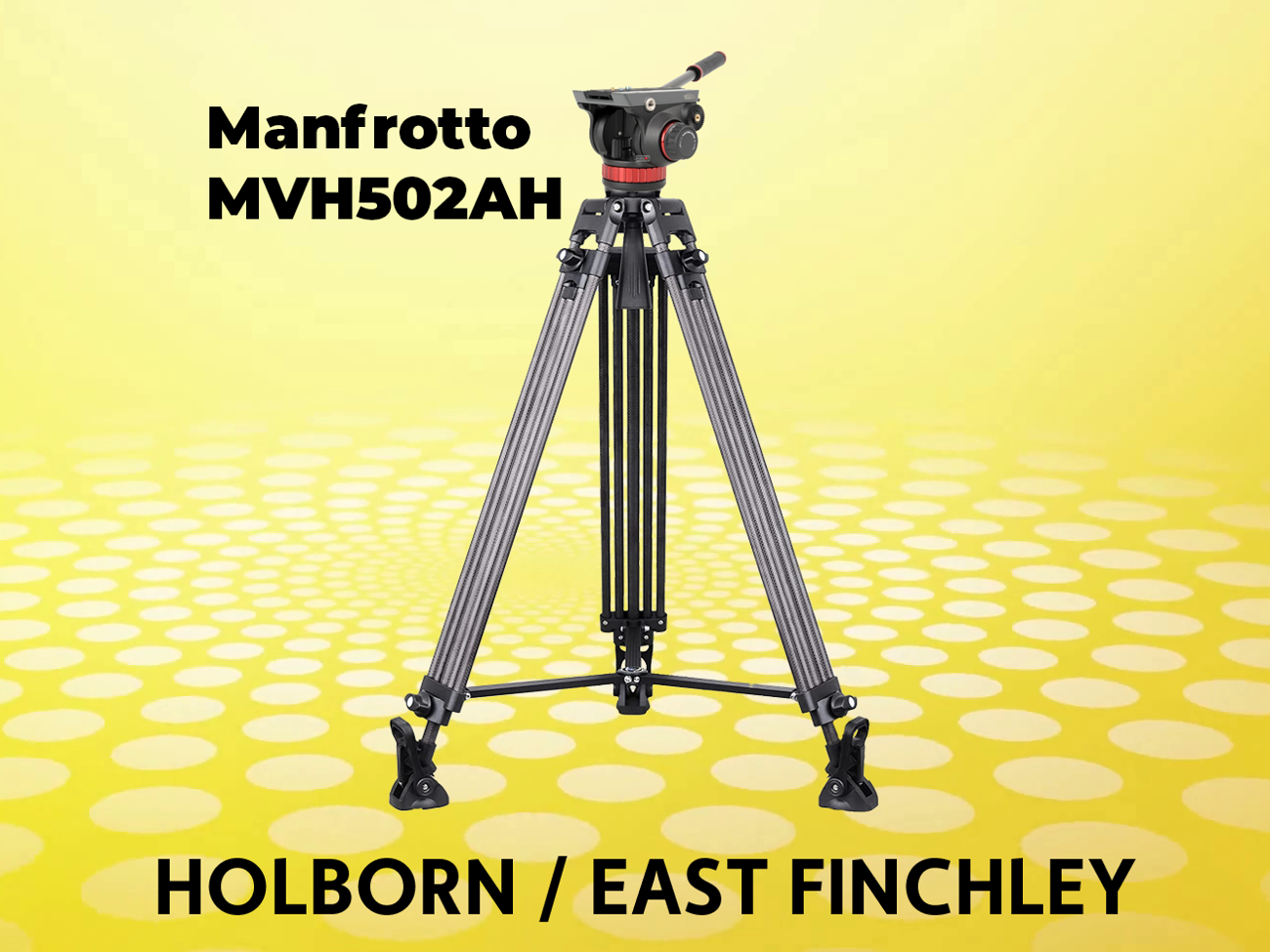 Manfrotto fluid head + carbon fibre legs (mvh502ah)