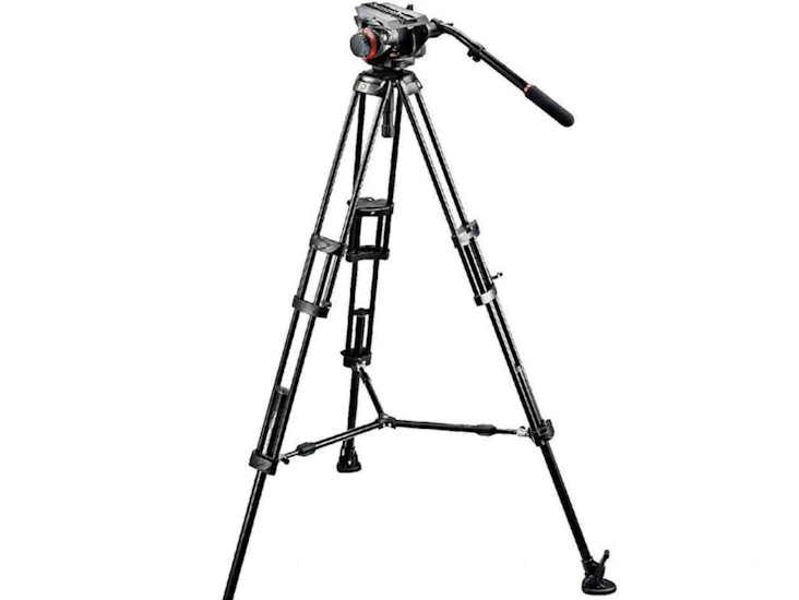 Manfrotto fluid video aluminium tripod