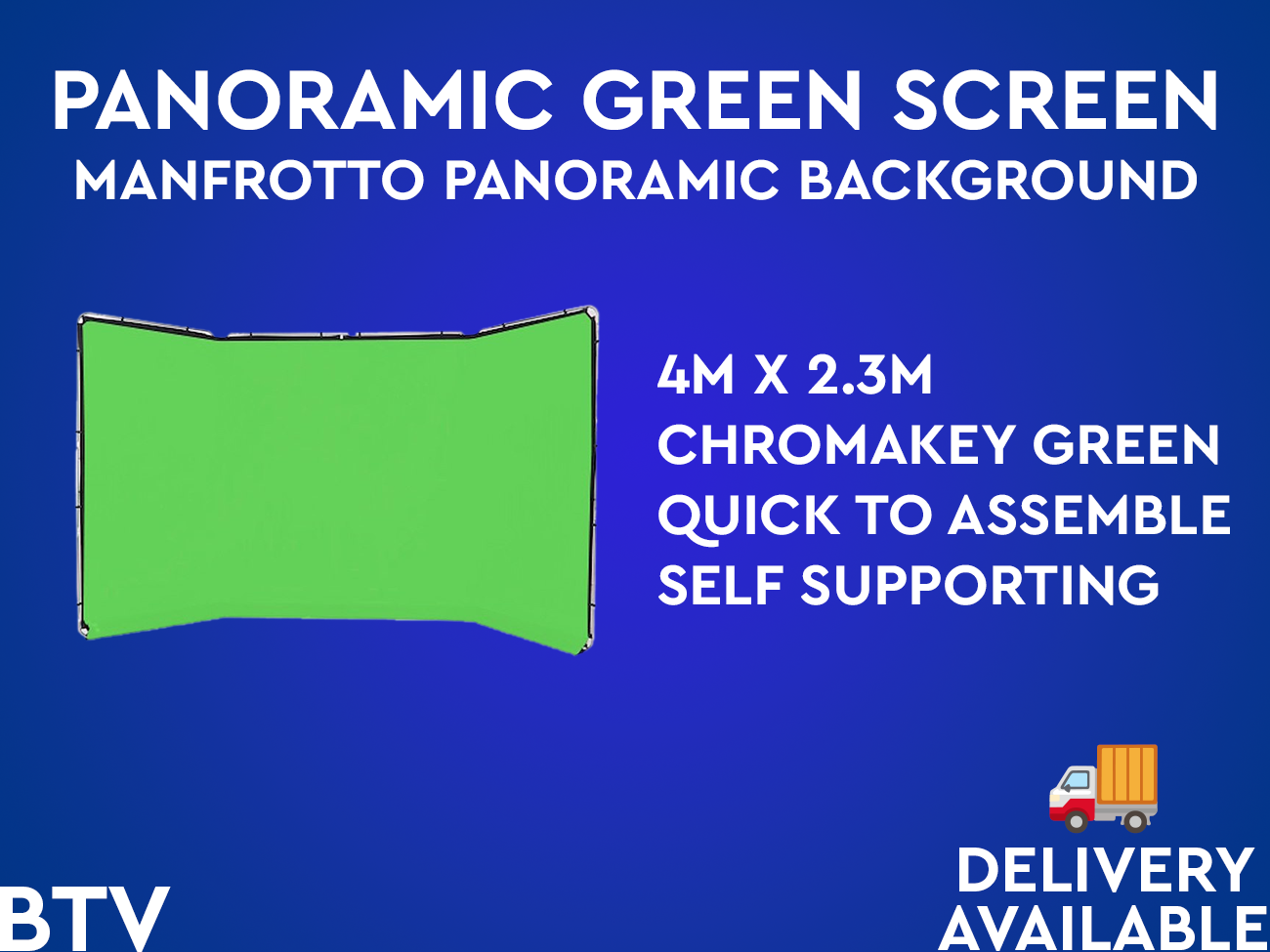 Manfrotto green screen chroma key panoramic background