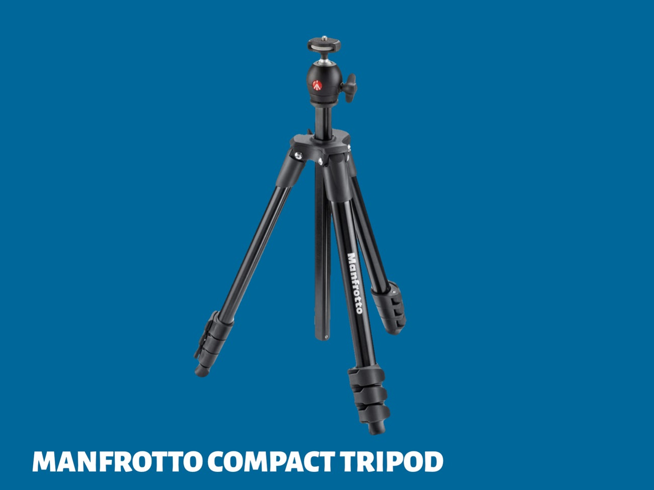 Manfrotto lt-bk compact lightweight tripod
