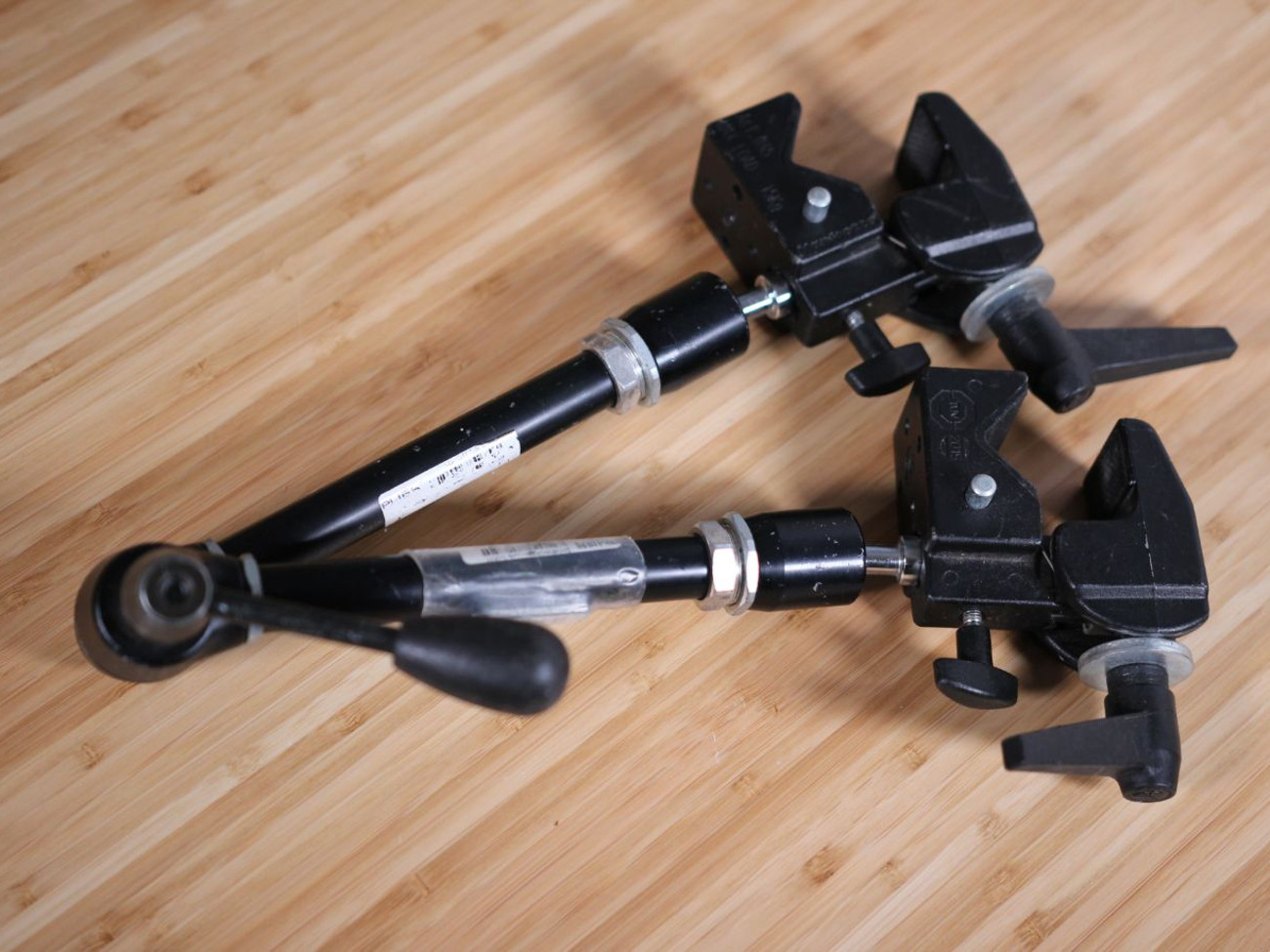 Manfrotto magic arm + super clamps