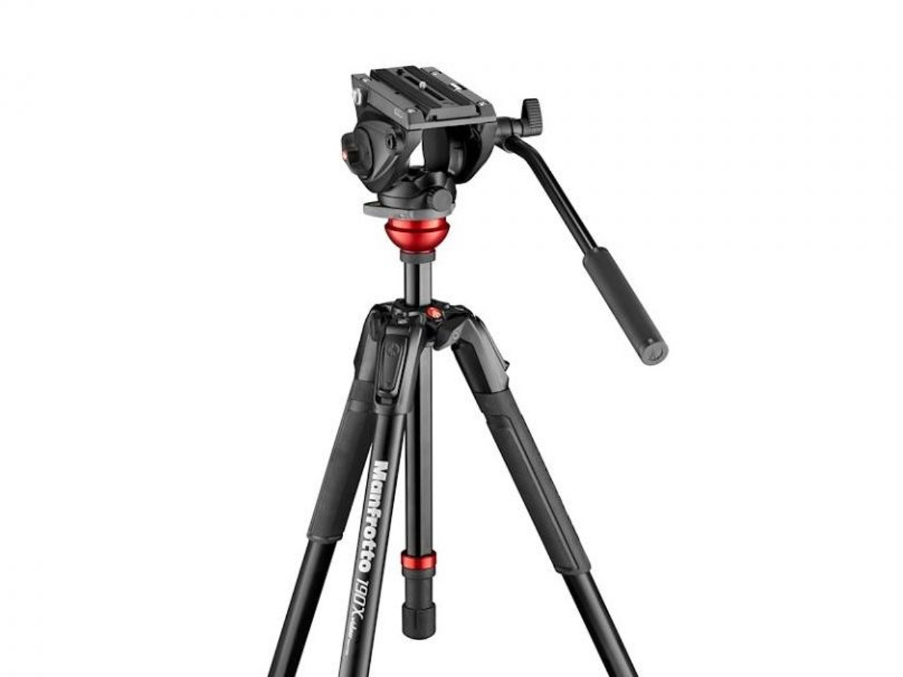 Manfrotto mvh500ah and 190x tripod video kit