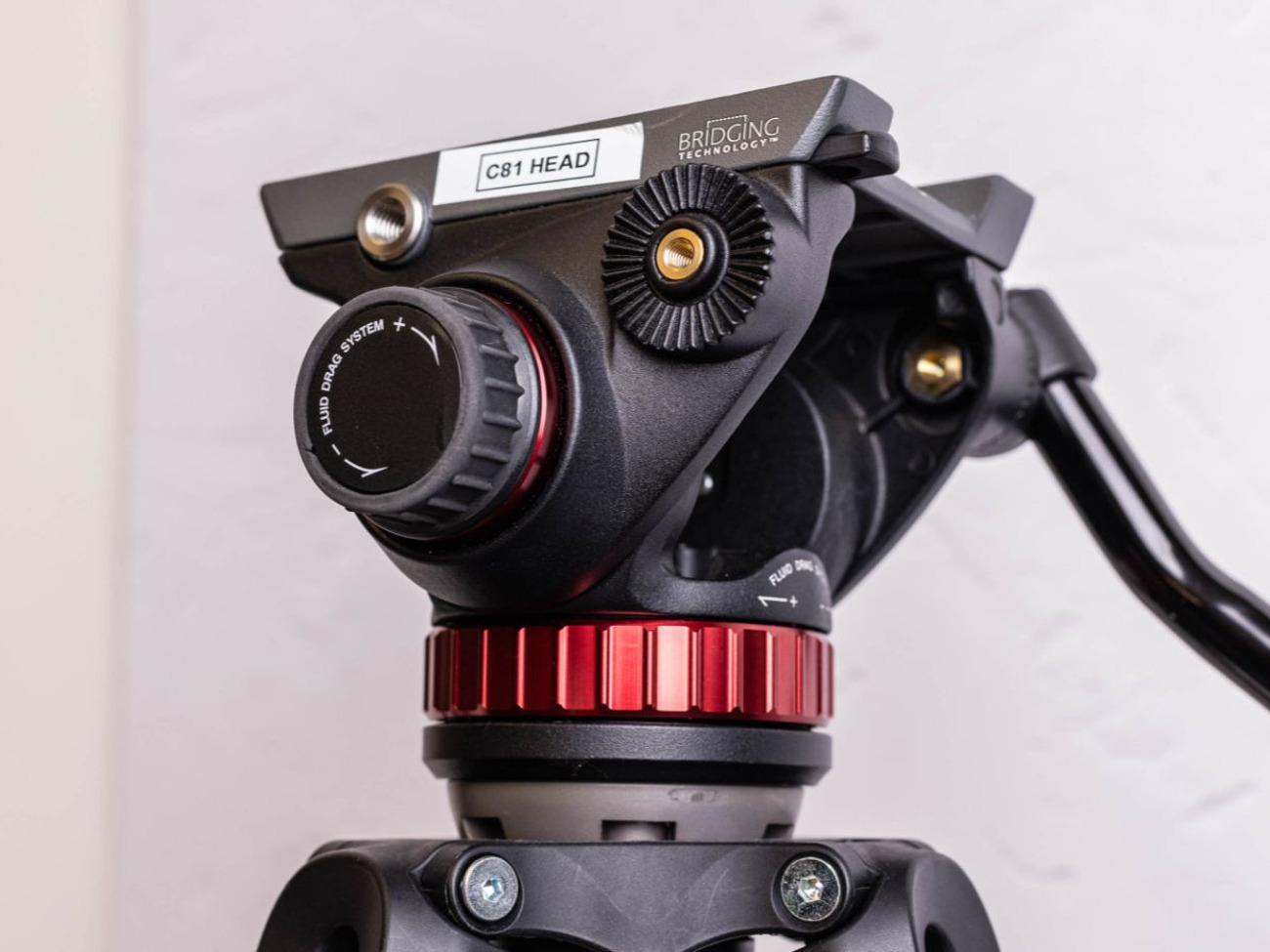 Manfrotto mvh502ah pro video head tripod 
