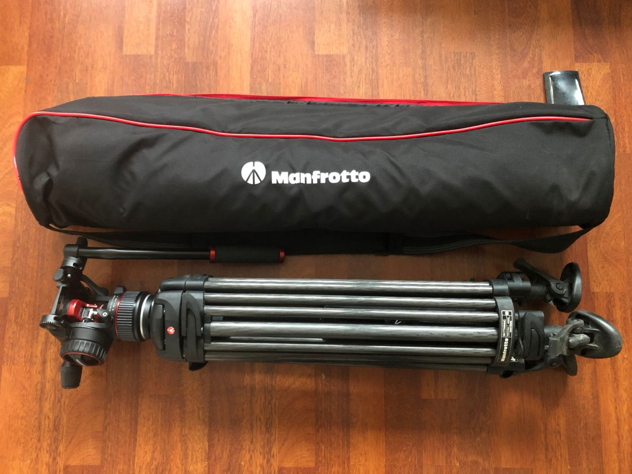 Manfrotto nitrotech n8 fluid head tripod mvkn8twinmc  