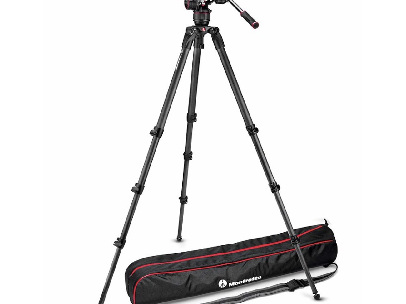 Manfrotto nitrotech n8 head and 536 carbon tripod
