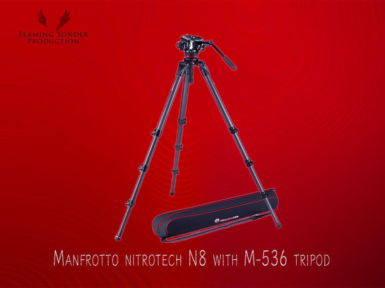 Manfrotto nitrotech n8 with m-536 tripod 