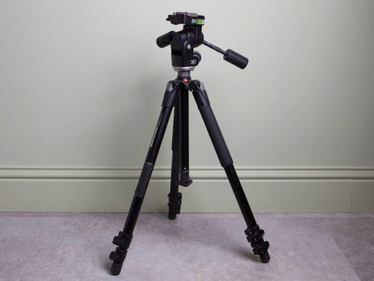 Manfrotto o55xb tripod with pan and tilt head