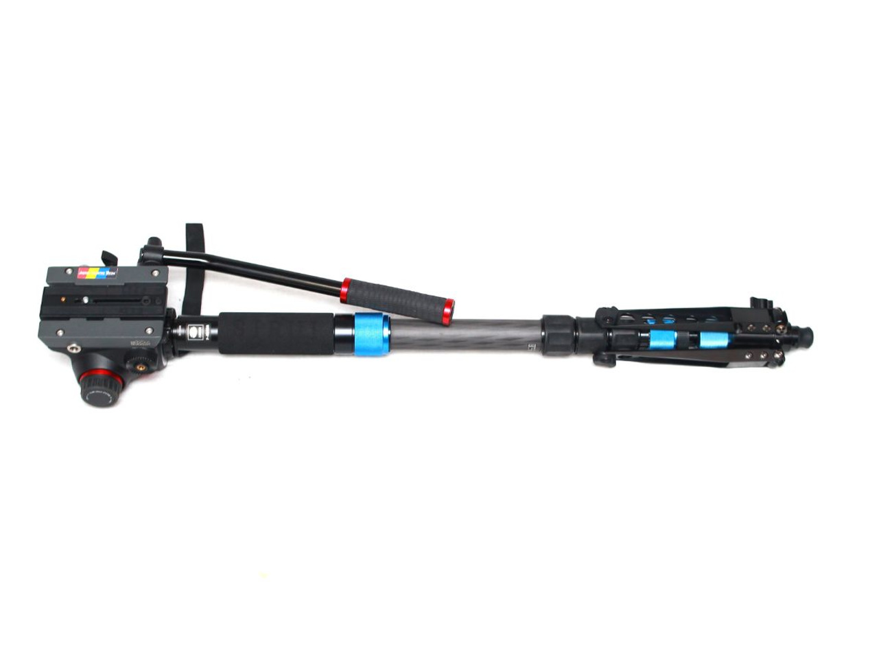 Manfrotto video head + monopod