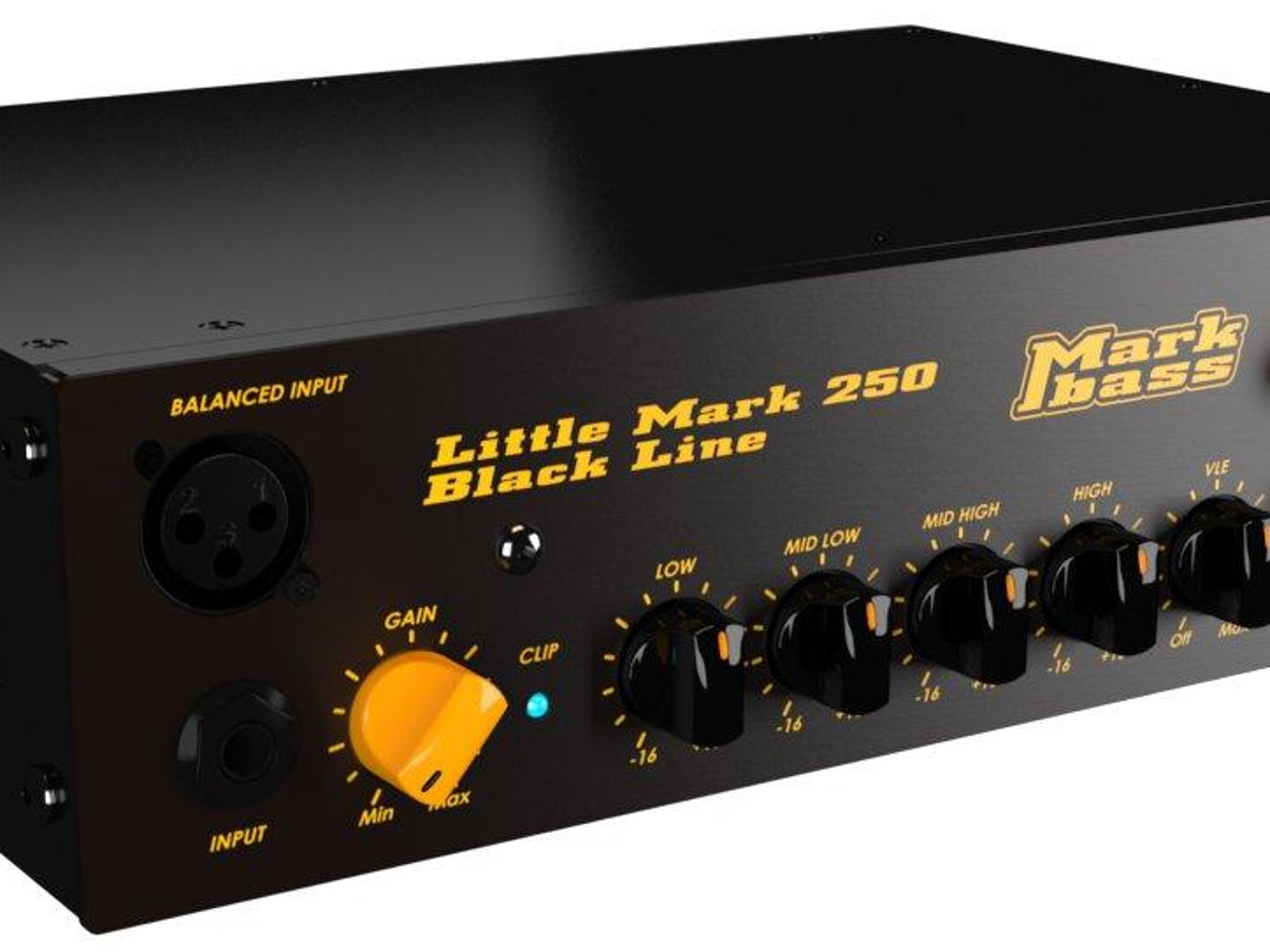 Markbass littlemark blackline 250w bass amplifier head
