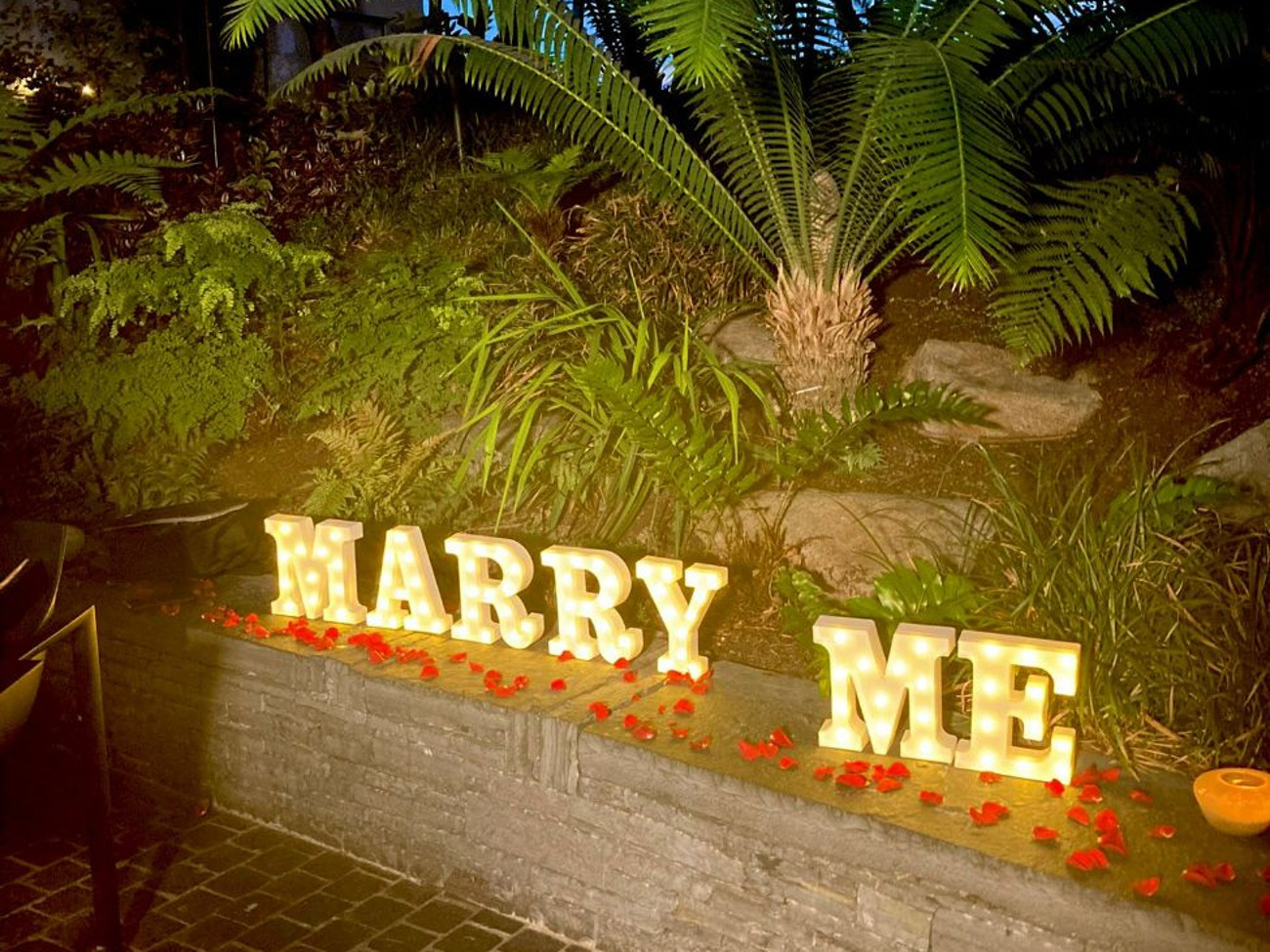 Marry me sign for proposals/engagements 