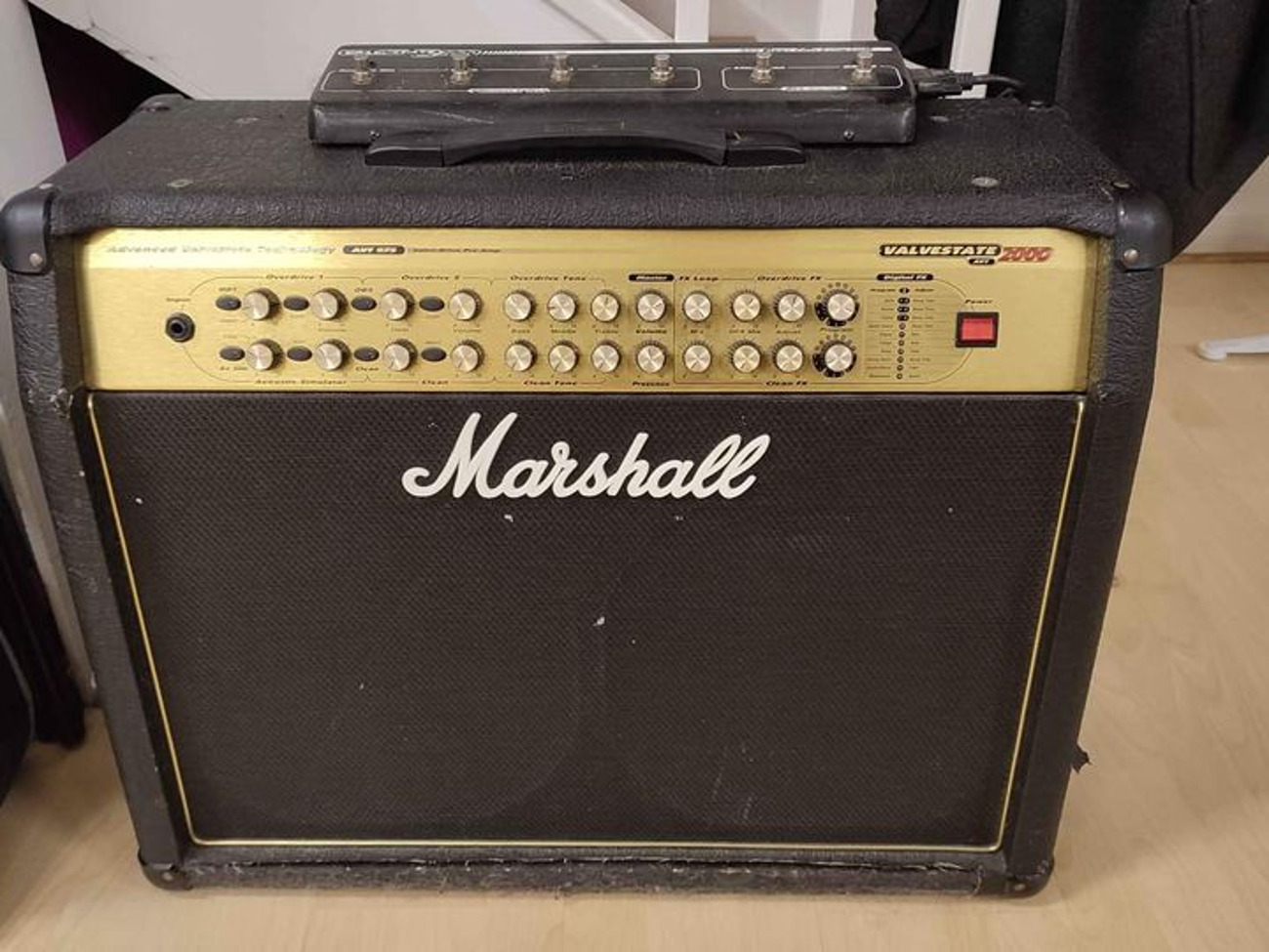 Marschall avt275 valvestate 2000 guitar amplifier