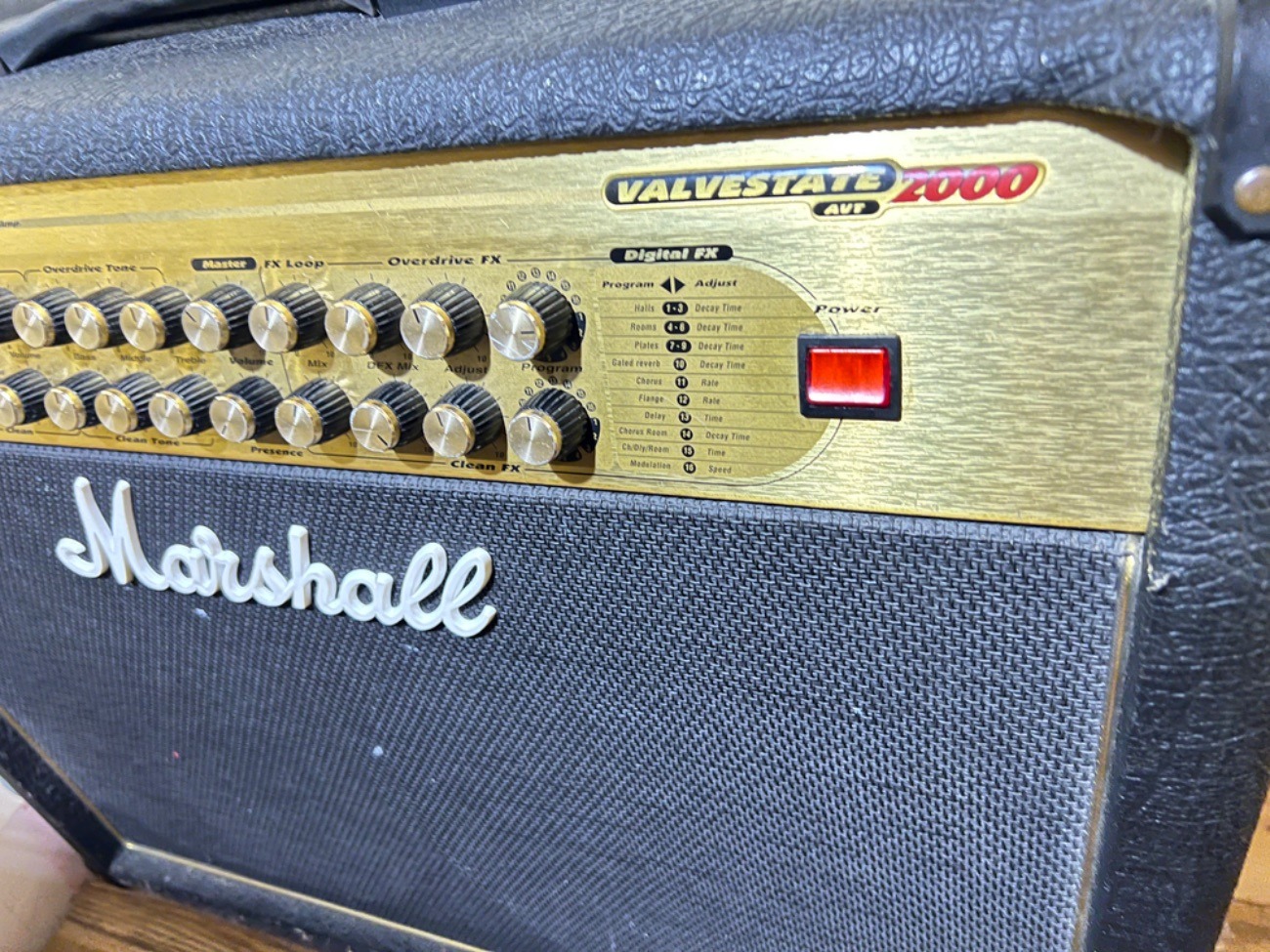 Marshall av 275 valvestate 2000 guitar amplifier speaker