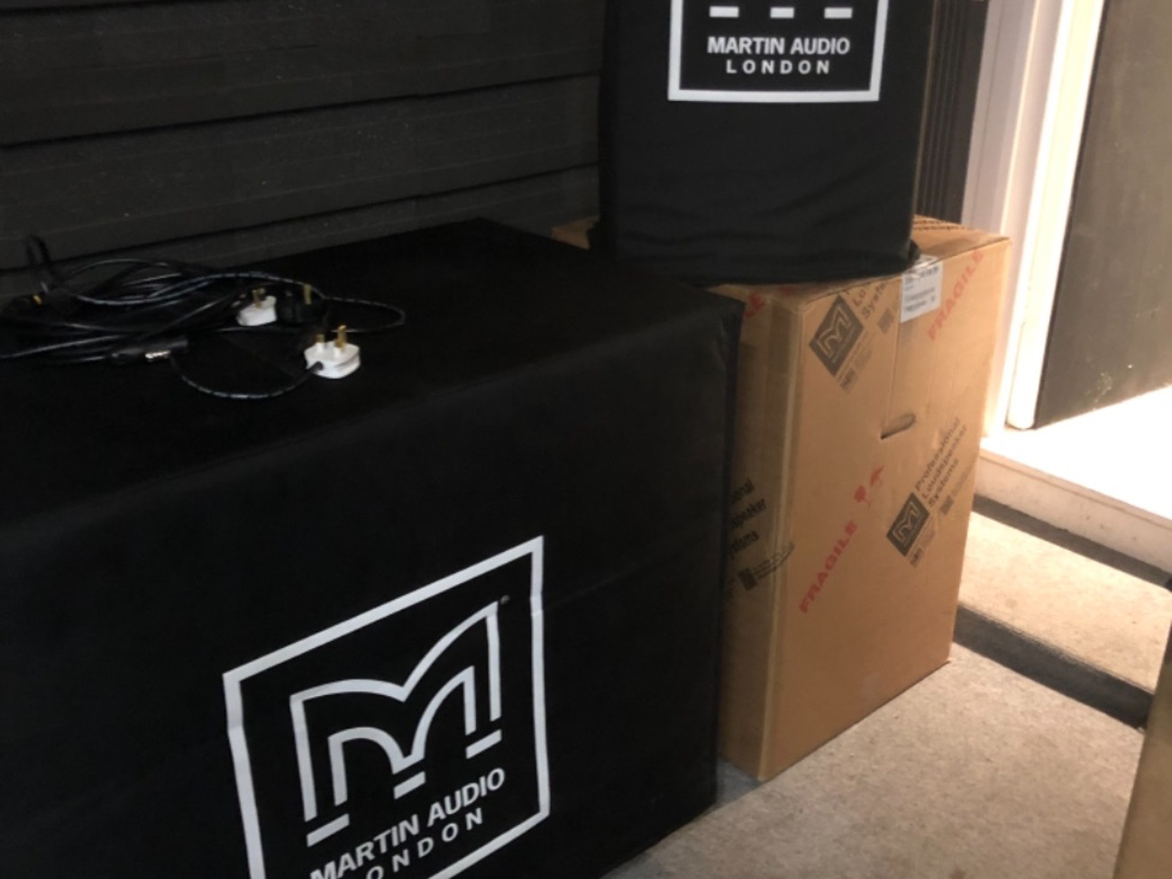 Martin audio pro sound system